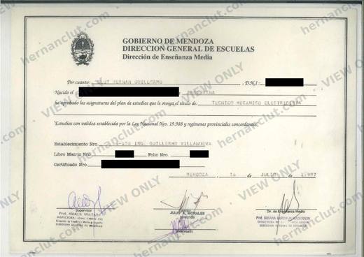 Official Title – Mechanical-Electrical Technician